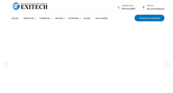 Desktop Screenshot of exitech.ca